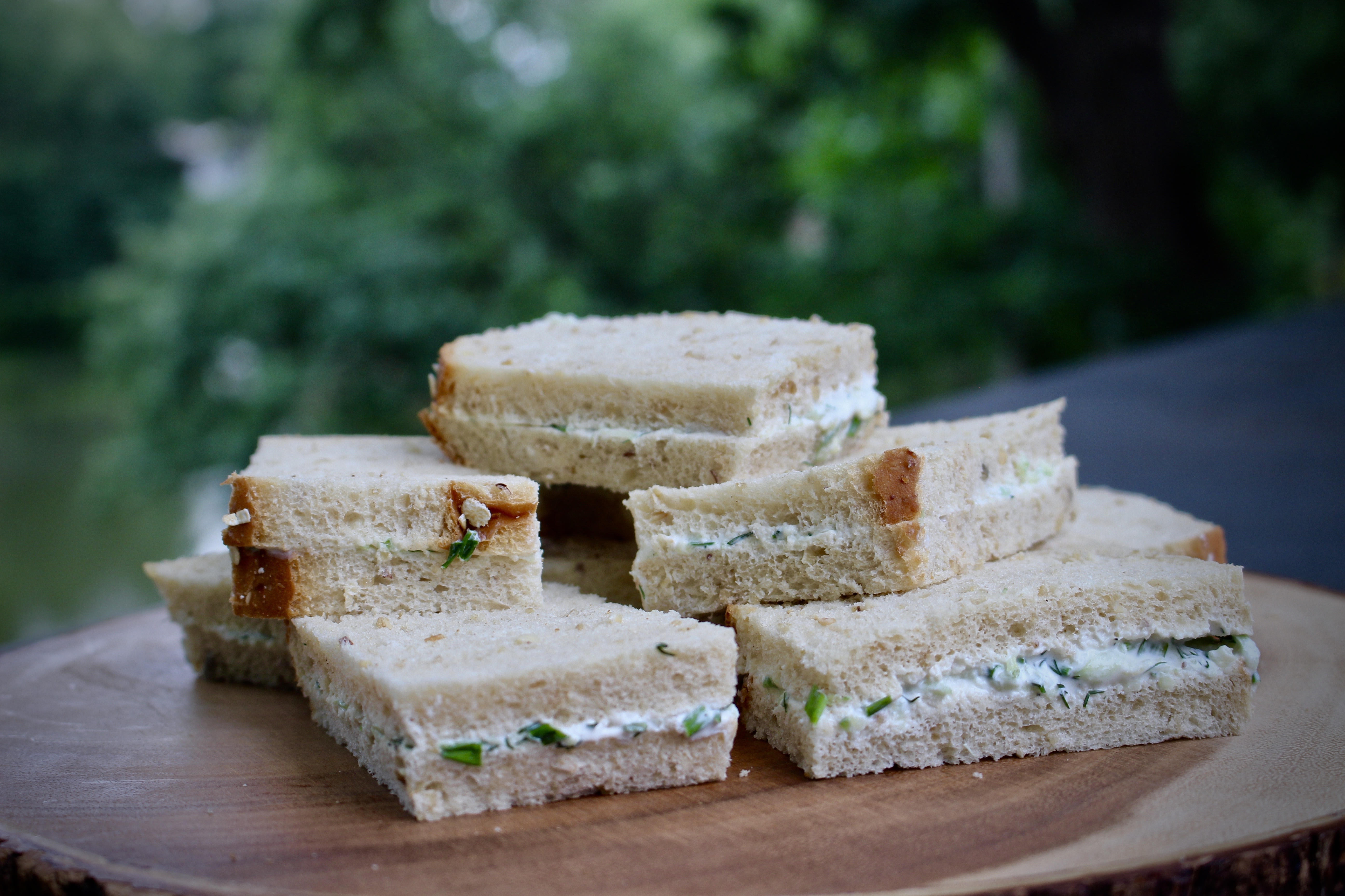 CUCUMBER DILL TEA SANDWICH - Food Without Borders